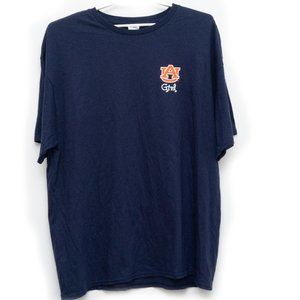 AU Auburn Girl T Shirt XXL Short Sleeve